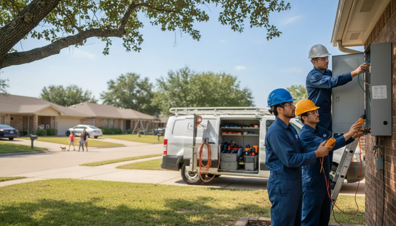 Certified electrician providing emergency electrical services in Peace Valley, MO